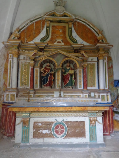 Retablo Neoclásico de San Bernabé y San Tirso