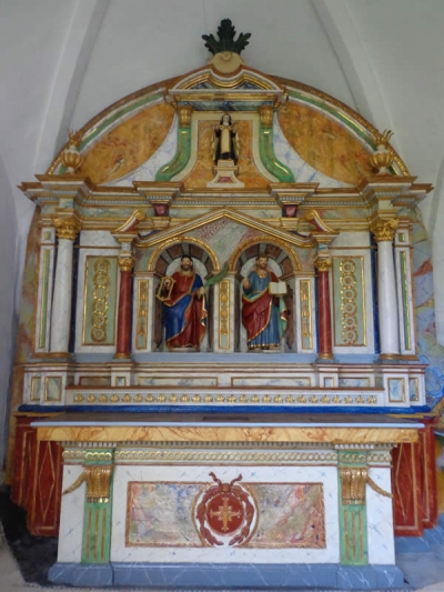 Retablo Neoclásico de San Bernabé y San Tirso